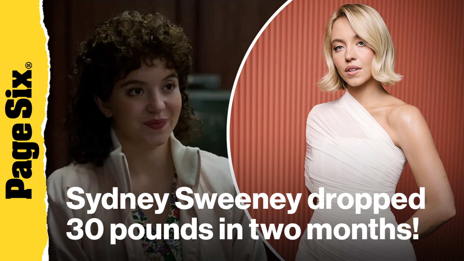 Video thumbnail for Sydney Sweeney shares how she lost 30 pounds in under two months following 'Christy' role