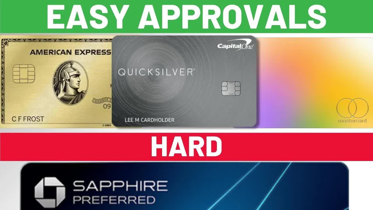 Video thumbnail for cal barton: easiest credit cards to get approved for: build your credit now!