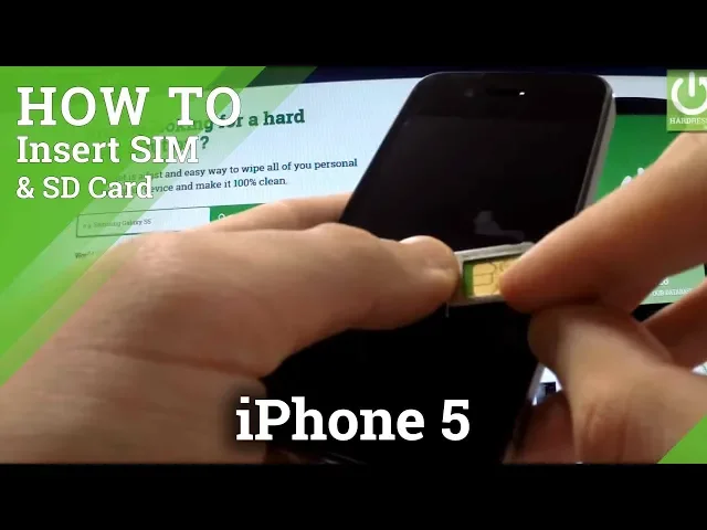 Video thumbnail for How to check the IMEI Number in APPLE iPhone 5 - Card Slot Method