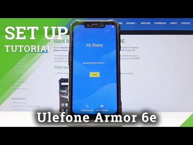 Video thumbnail for Set Up Ulefone Armor 6e - Activation & Configuration Process