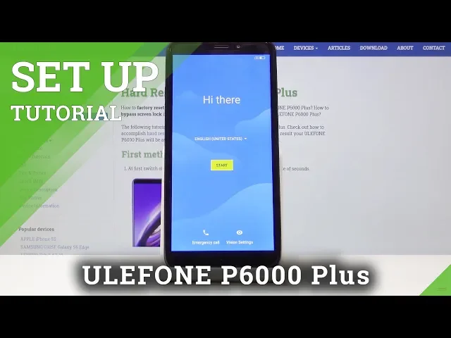 Video thumbnail for How to Activate & Configure ULEFONE P6000 Plus - Set Up Process