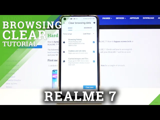 Video thumbnail for How to Clear Browser Data on REALME 7 – Erase Browsing History & Cookies