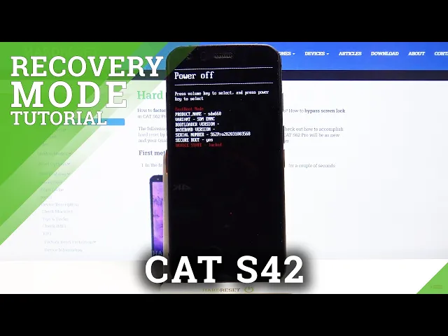 Video thumbnail for How to Open Recovery Mode in CAT S62 Pro – Enter / Leave Recovery Menu