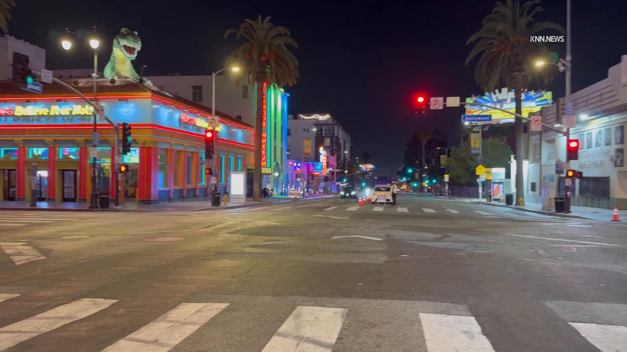 Video thumbnail for US, Los Angeles: West Adams Pursuit of Black Mercedes Suspect At Large.