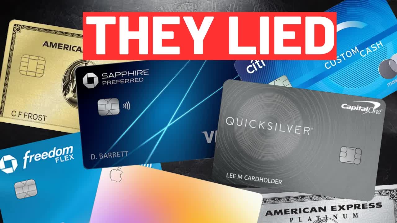 Video thumbnail for cal barton: credit card secrets companies don't want you to know! rewards, limits & more