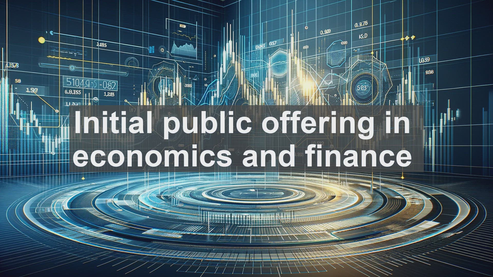 'Video thumbnail for Initial public offering in economics and finance'