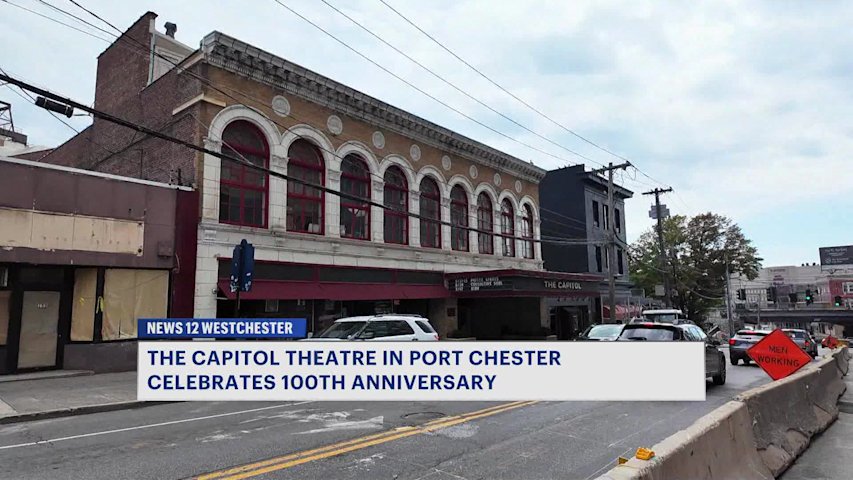 Video thumbnail for Celebration held honoring Capitol Theatre's 100th anniversary