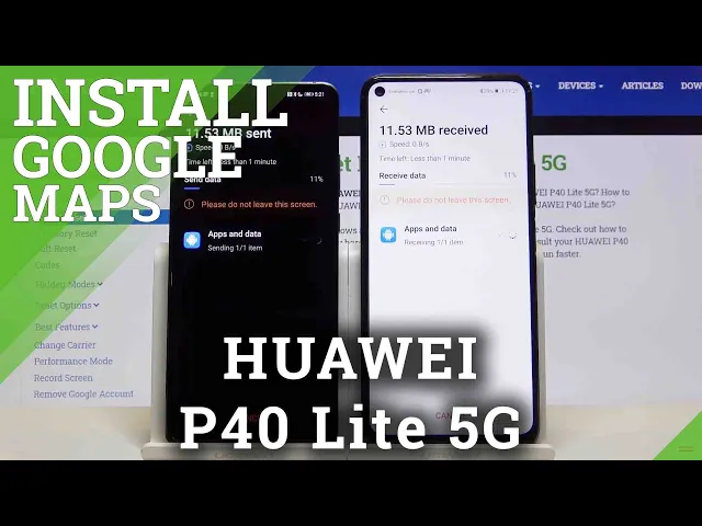 Video thumbnail for How to Download Google Maps on Huawei P40 Lite 5G?