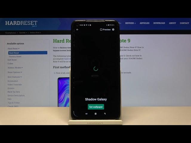 Video thumbnail for How to Get Shadow Galaxy Wallpaper on Xiaomi Redmi Note 9 – Download Live Wallpaper App