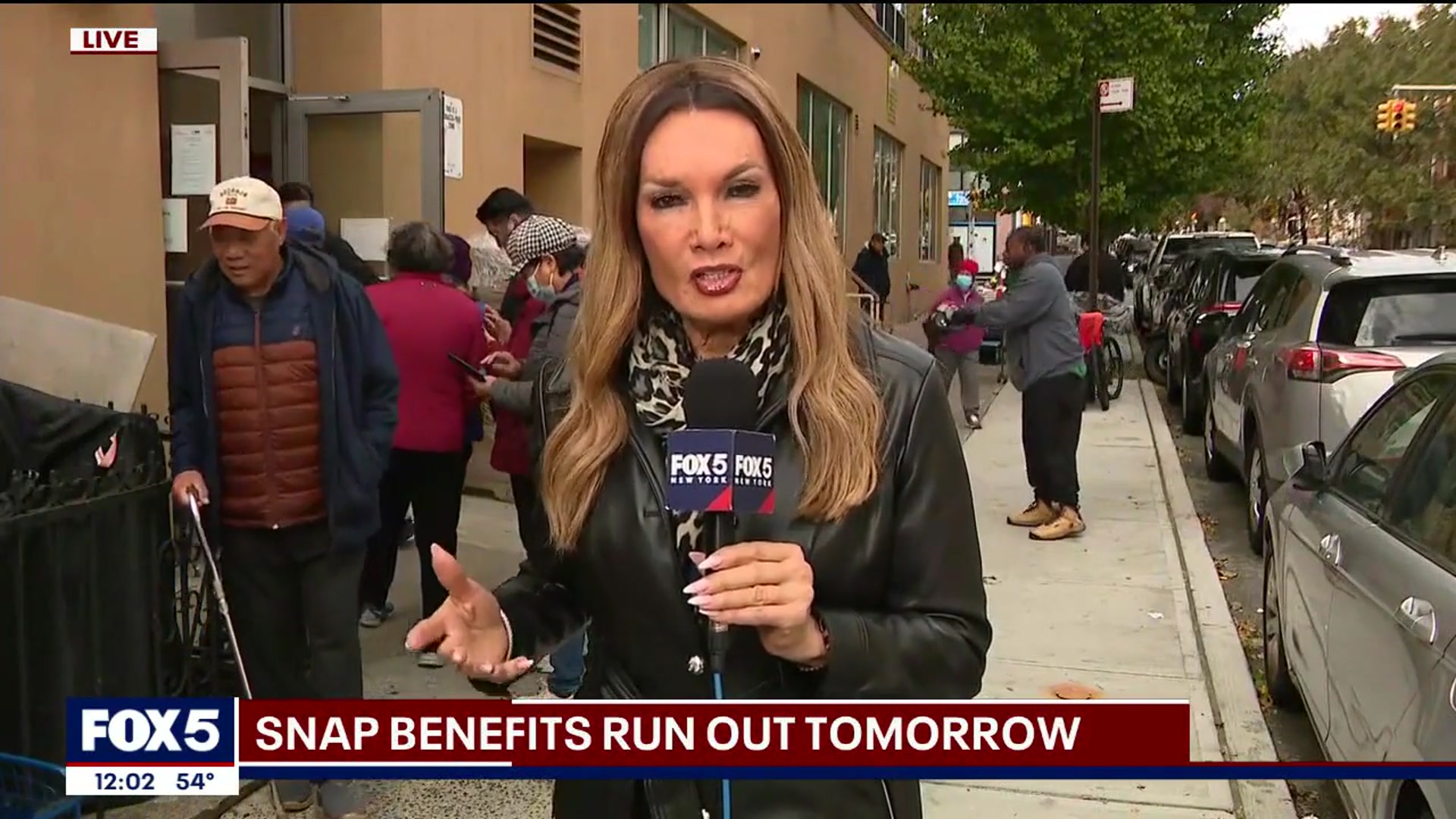 'Video thumbnail for NYC community groups step up as food aid set to lapse amid government shutdown'