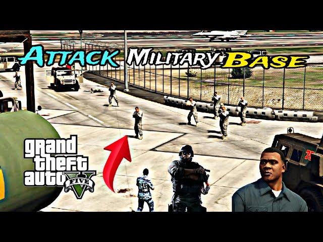 Video thumbnail for Attack Military Base - GTA 5 #gaming #gta5