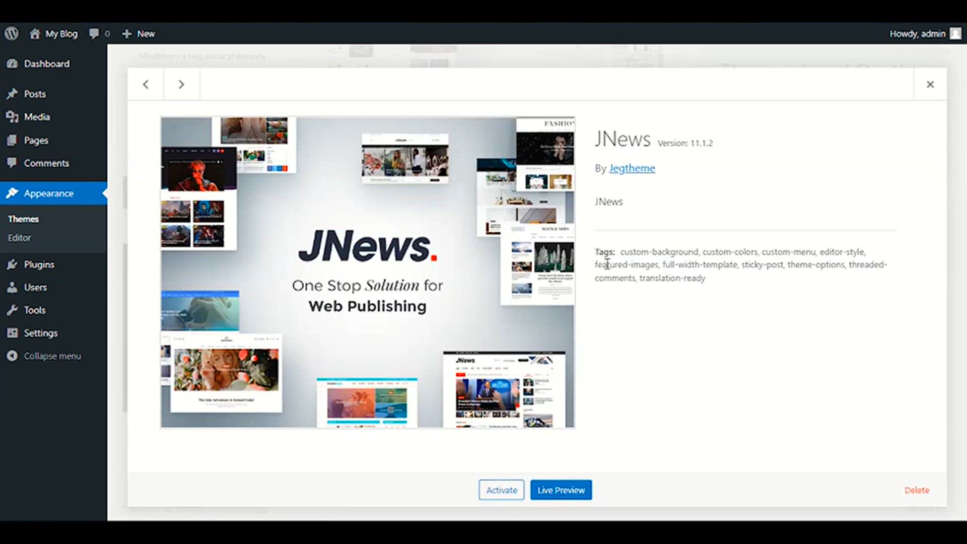 Video thumbnail for Jnews Installation+Customization