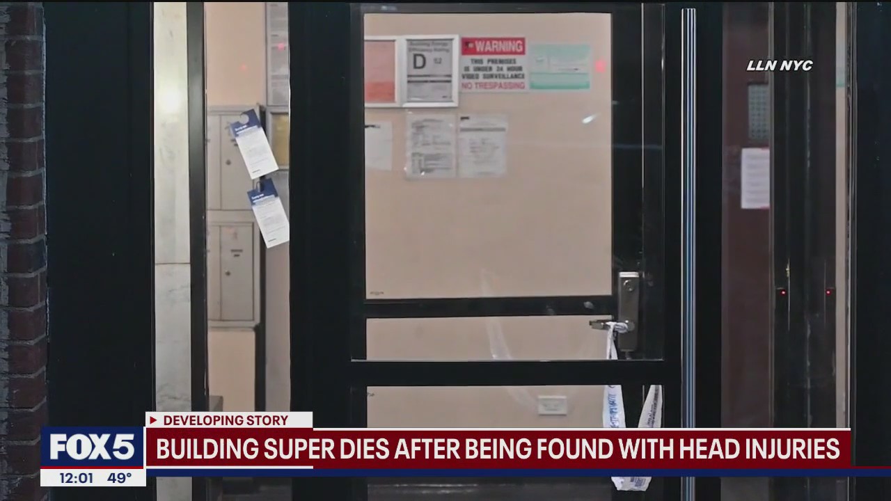 Video thumbnail for Brooklyn building super dies after being found with head injuries