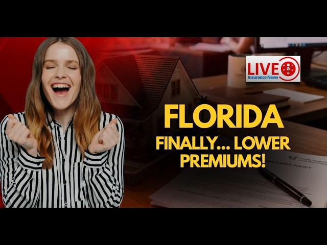 Video thumbnail for Florida's Insurance Turnaround: Fewer Lawsuits, Lower Rates — But One Big Catch| Live Insurance News