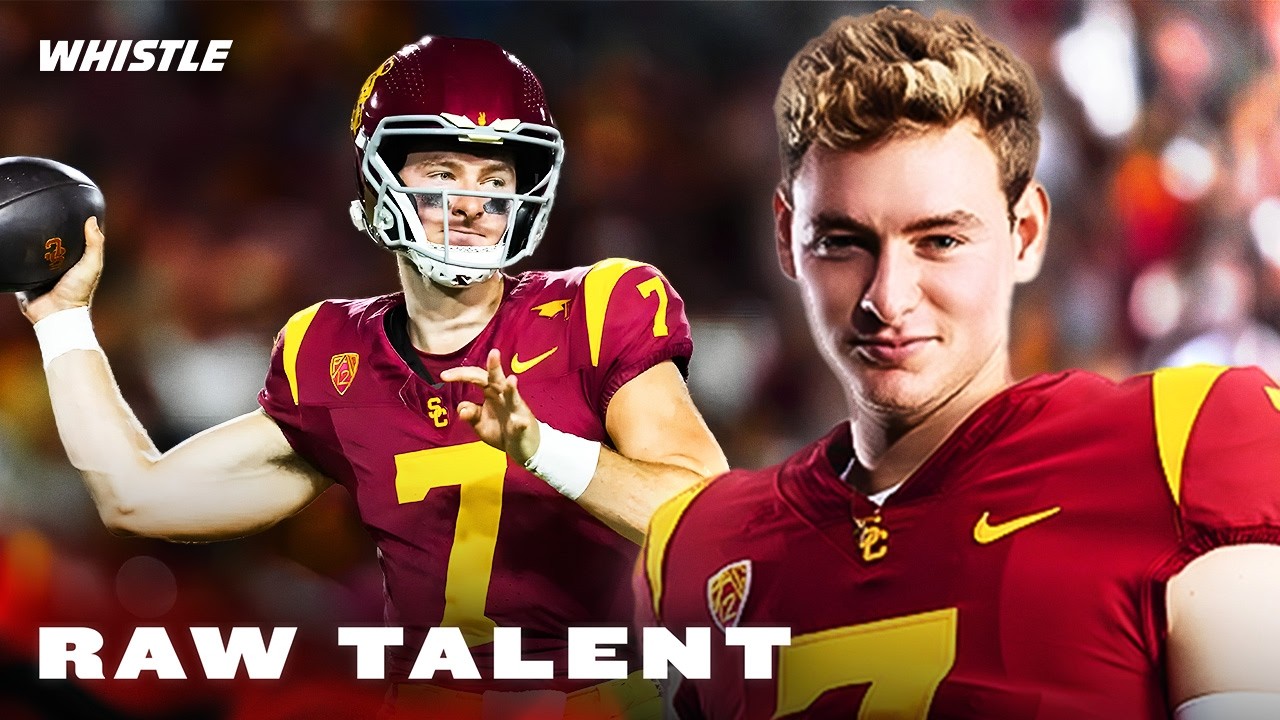 Video thumbnail for Is Miller Moss USC's Next SUPERSTAR Quarterback!?
