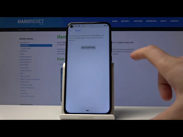 Video thumbnail for How to Factory Reset NOKIA X71 - Erase Storage