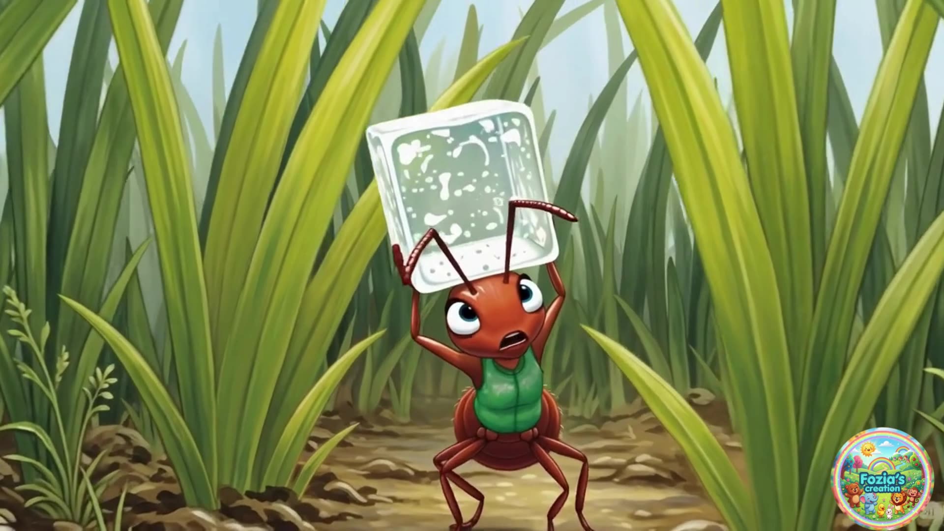 Video thumbnail for Hardworking Ant and a Large Greedy Black Ant Kids Rhyme for School Going Kids and Toddlers