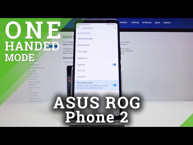 Video thumbnail for How to Enable One-Handed Mode in Asus Rog Phone 2 - Mini Screen View