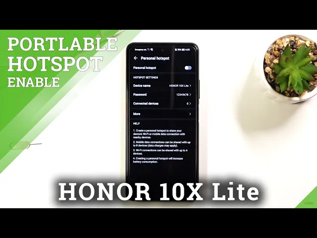 Video thumbnail for How to Activate Portable Hotspot in HONOR 10X Lite – Network Access Point
