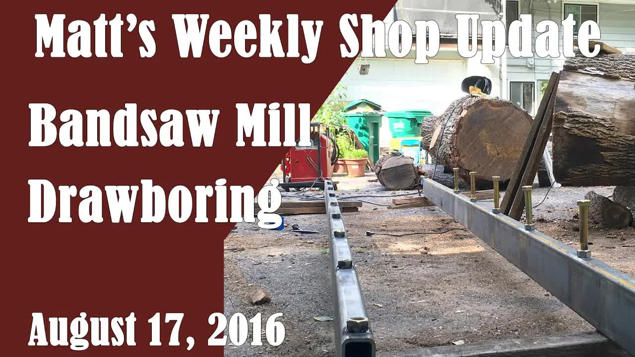 Video thumbnail for Matt's Weekly Shop Update - August 17, 2016