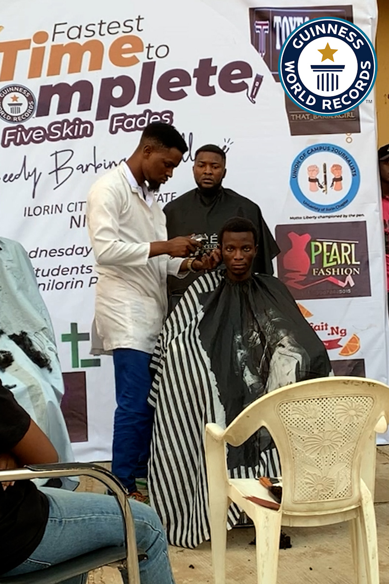 'Video thumbnail for Qudus's quest for a world record in barbering'