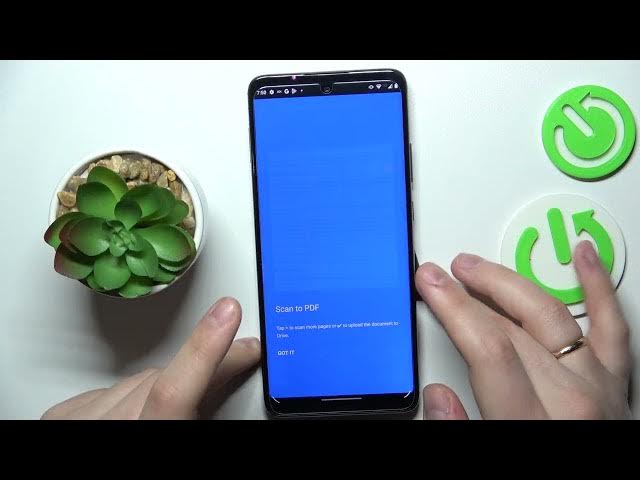 Video thumbnail for How to Scan a Document and Make it into a PDF File on the MOTOROLA One 5G Ace