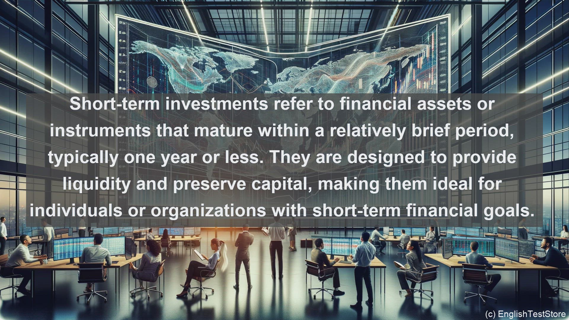 'Video thumbnail for Short term investment in economics and finance'