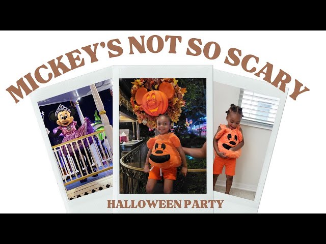 Video thumbnail for Mickey's Not So Scary Halloween Party with a Toddler: Disney World Vlogs and Tips