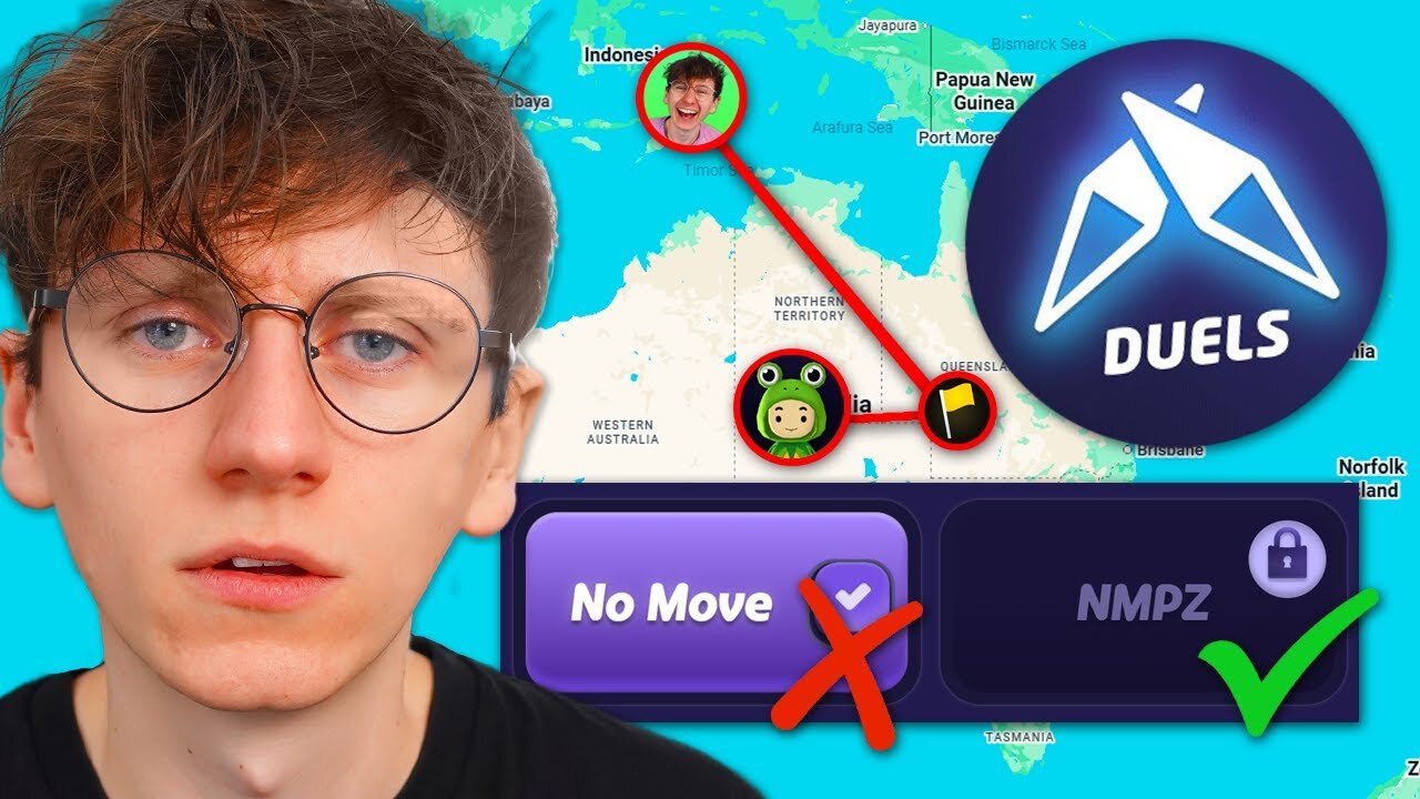 Video thumbnail for Can I Win a NO MOVE Geoguessr Duel in NMPZ?
