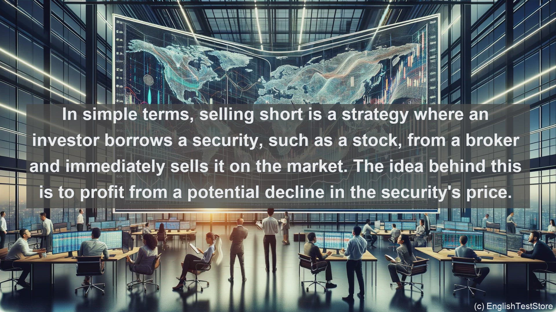 'Video thumbnail for Selling short in economics and finance'