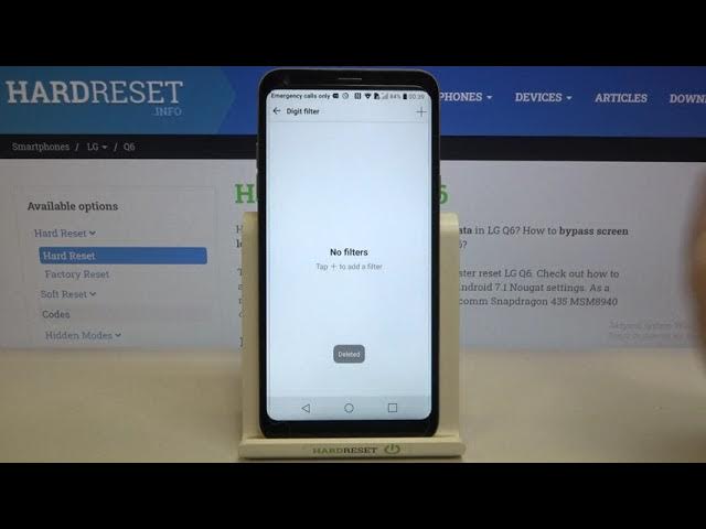 Video thumbnail for How to Block Number on LG Q6 – Number Blacklist