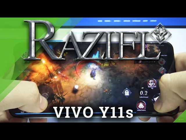 Video thumbnail for Raziel: Dungeon Arena on VIVO Y11s – Game Test
