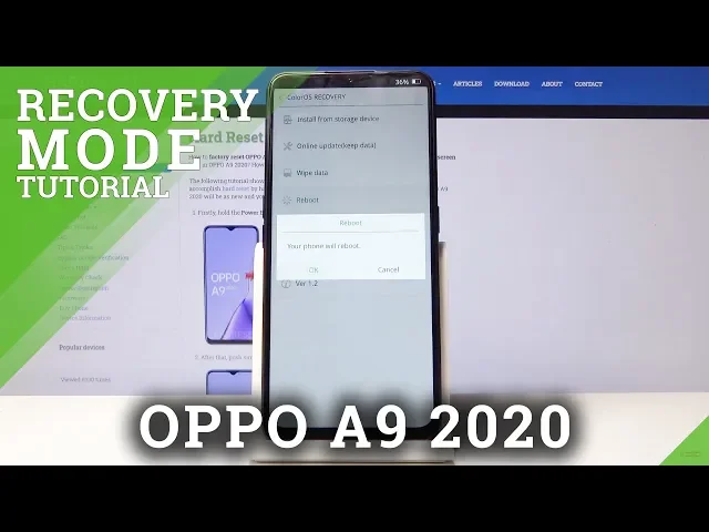 Video thumbnail for Recovery Mode in OPPO A9 2020 - How Open & Use Recovery Features