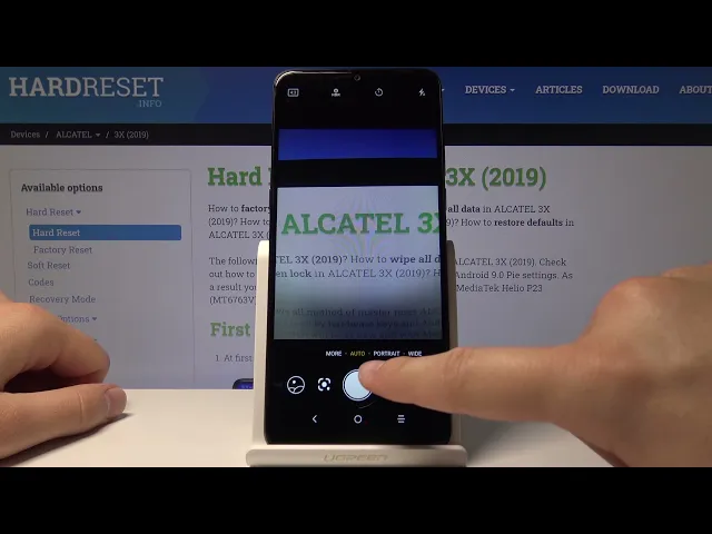 Video thumbnail for How to Change Volume Button Function in Camera in ALCATEL 3X 2019 – Camera Settings