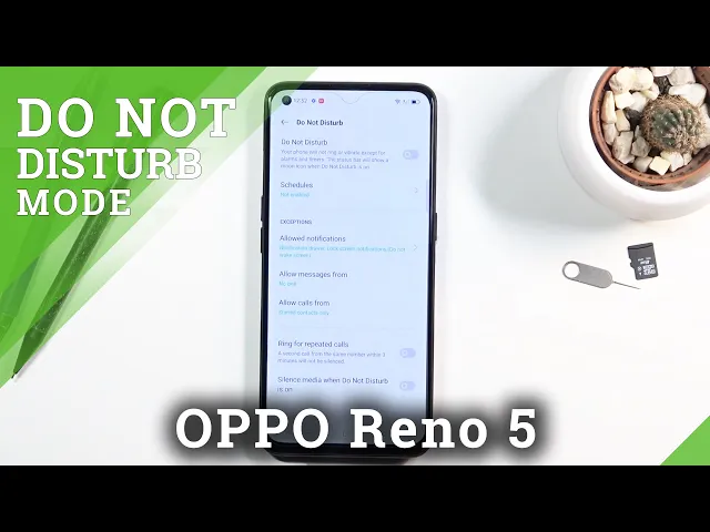 Video thumbnail for How to Activate Do Not Disturb Mode in OPPO Reno 5 – Silent Preferences