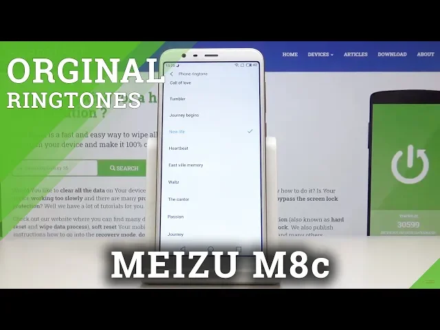 Video thumbnail for How to Switch Ringtone in MEIZU M8C – Ringtone List