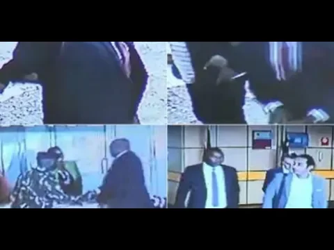 Video thumbnail for CCTV footage | Rashid Echesa from DP Ruto office links him to KeneI Ksh 39B arms scandal DCI