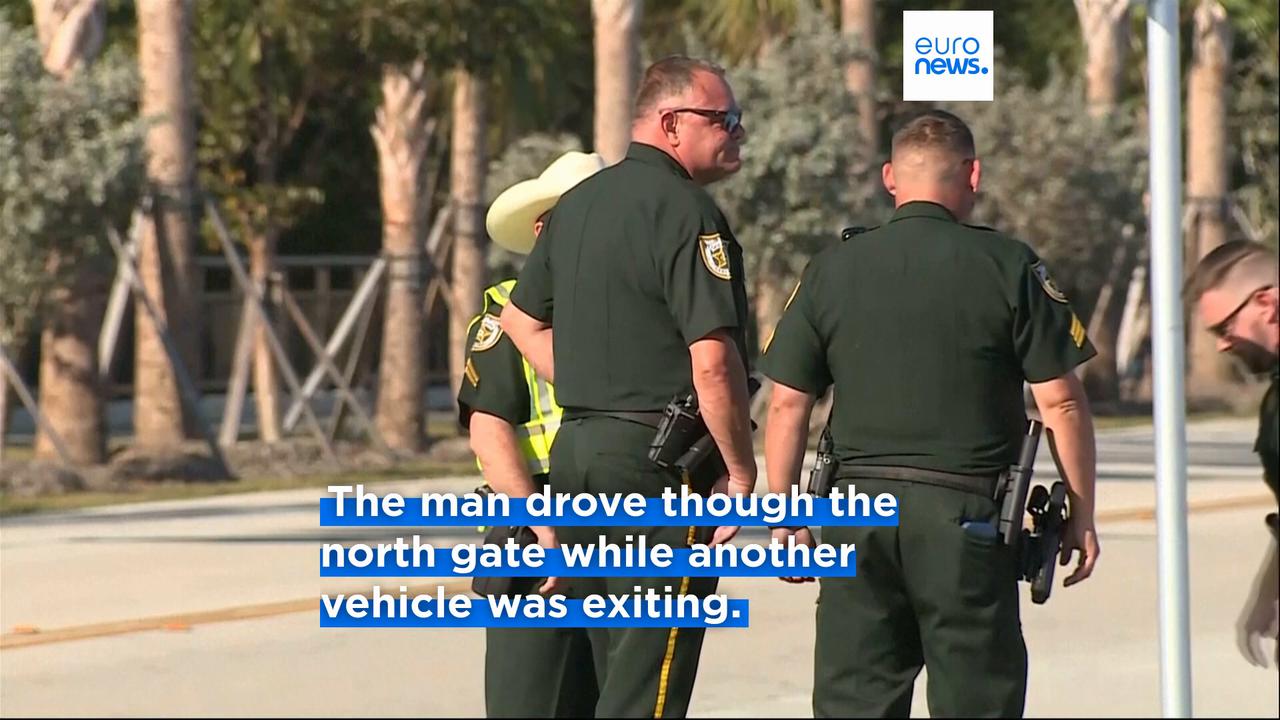 Video thumbnail for Secret Service shoots and kills armed man at Trump’s Mar-a-Lago estate