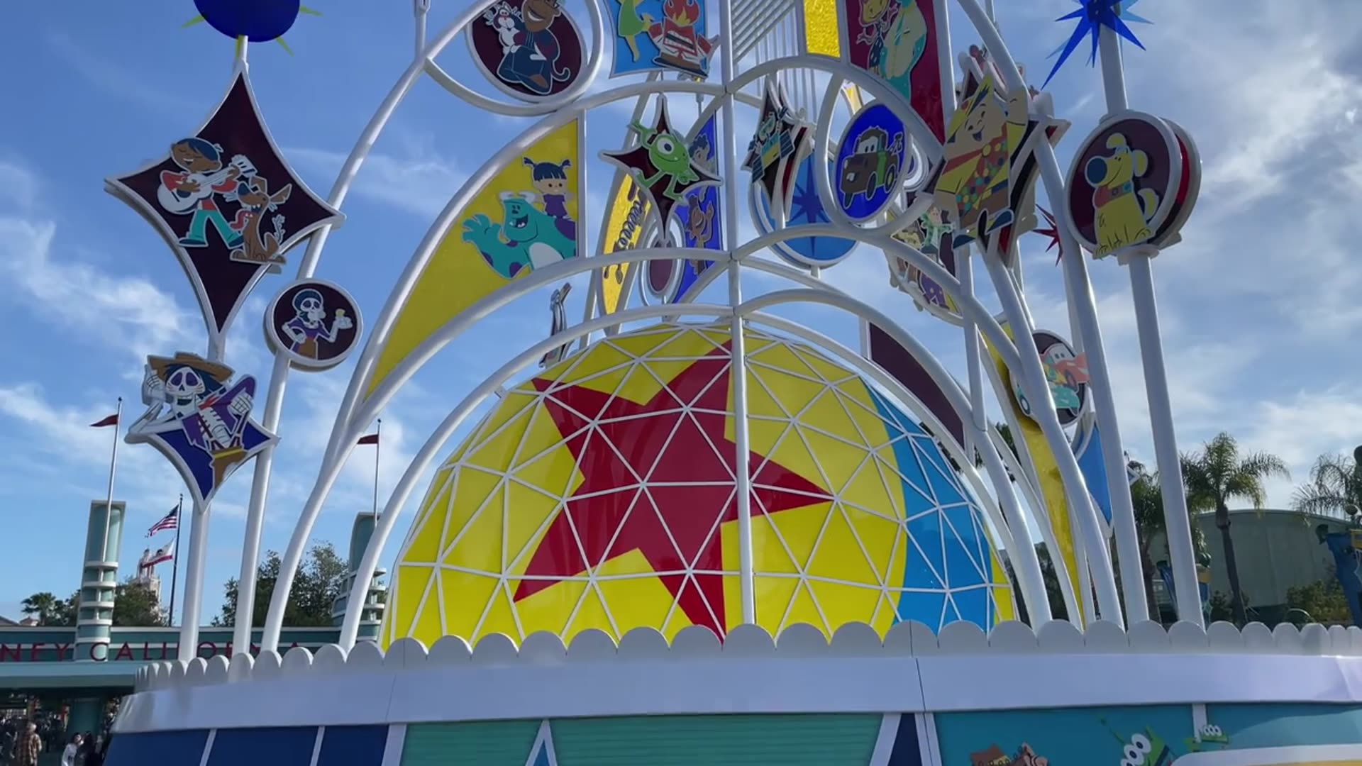 'Video thumbnail for Detailed Look at Pixar Art on the Esplanade'