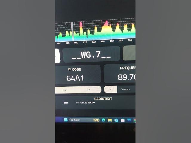 Video thumbnail for My FM DX Webserver LIVE - FM DX of WGBH @ 89.7 MHz from Boston MA into Yonkers NY