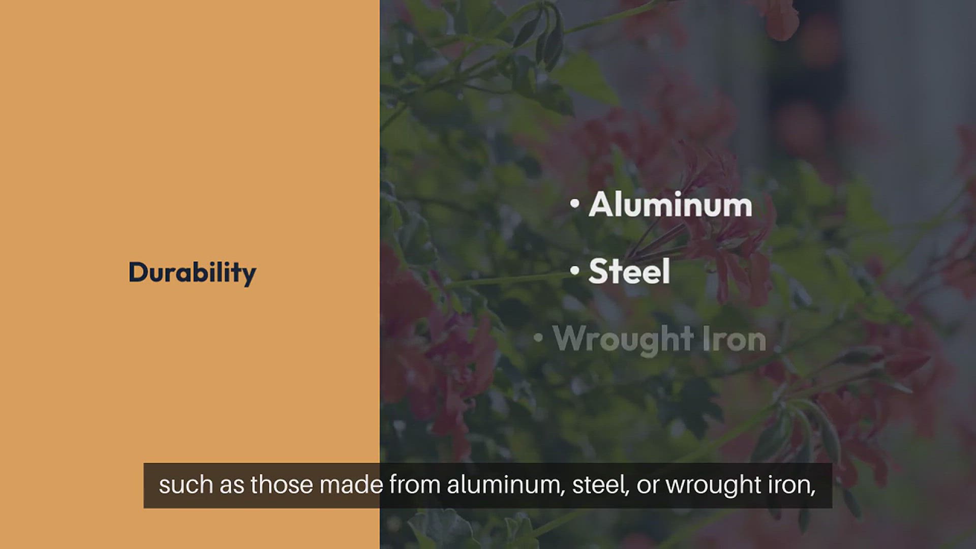 Video thumbnail for Benefits of Metal Garden Structures