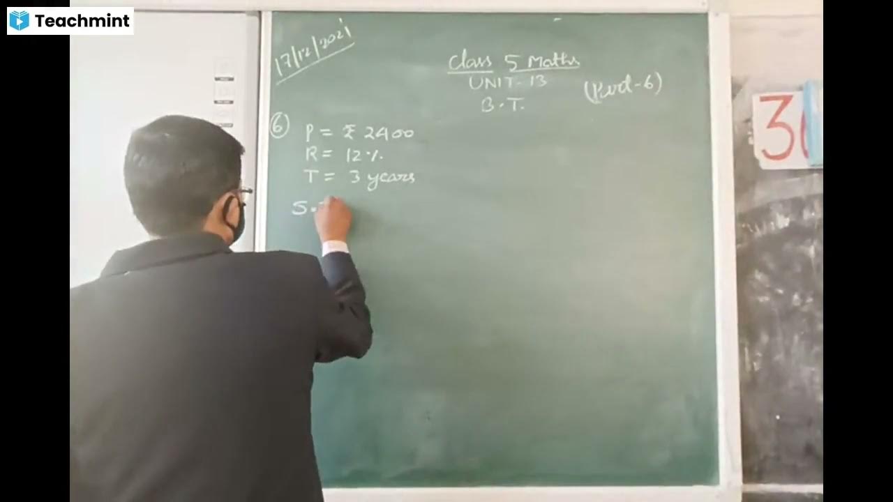 Video thumbnail for CLASS 5 MATHS // UNIT 13 // PART 6 // SOLUTION // BT
