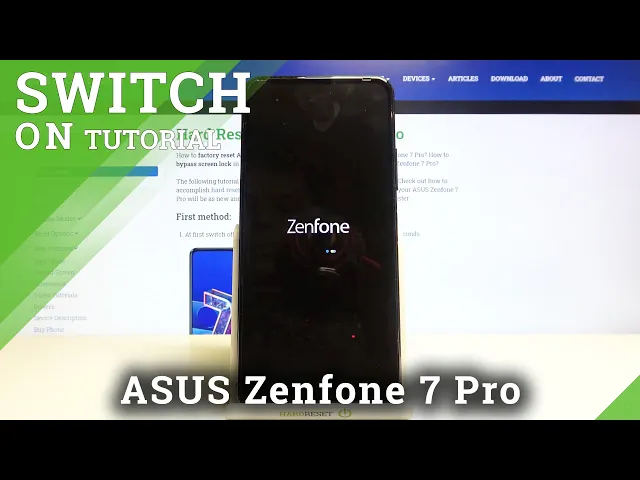 Video thumbnail for Power on ASUS Zenfone 7 Pro - Switch On Gadget