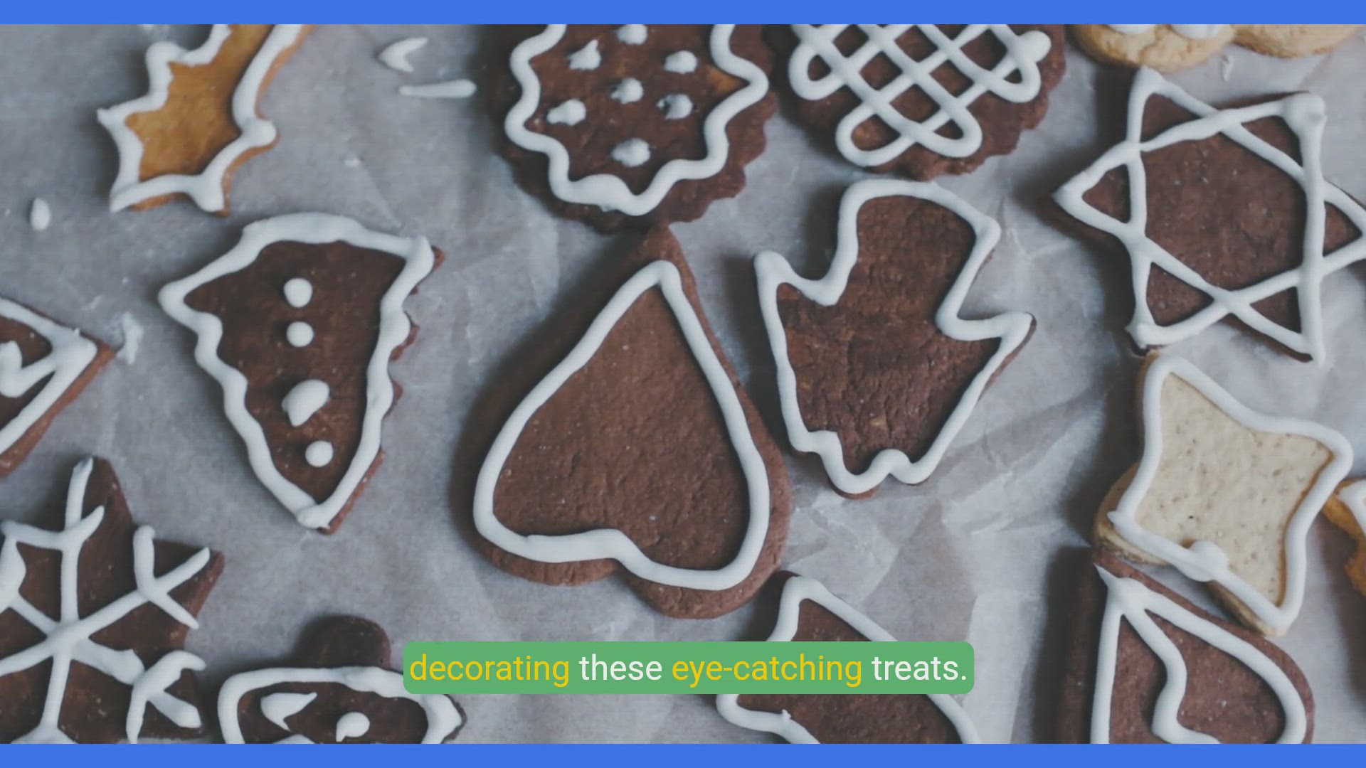 'Video thumbnail for 5 Minute Creative Zebra Striped Cookies'