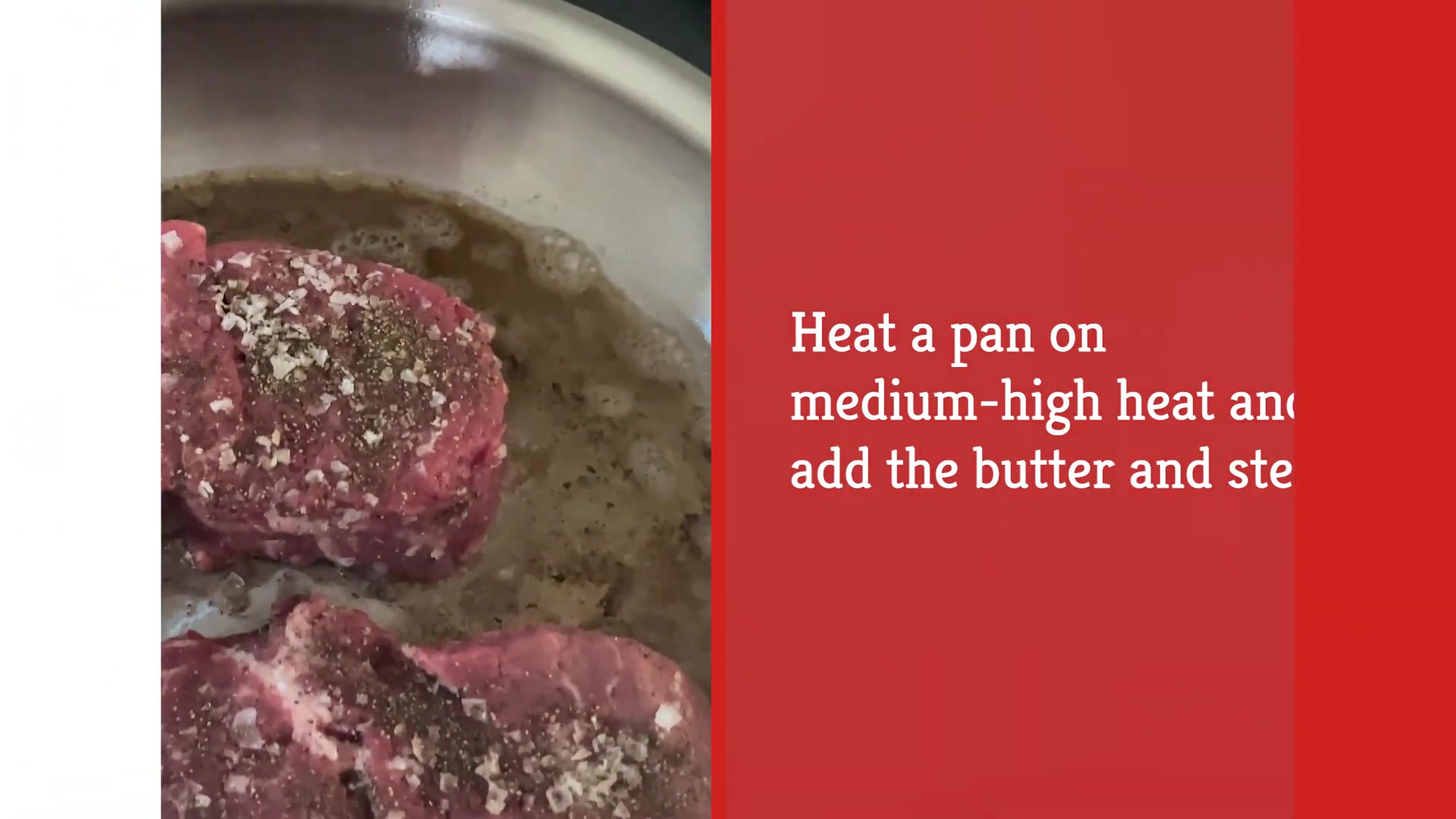 Video thumbnail for Seared Filet Mignon And Mushrooms Recipe