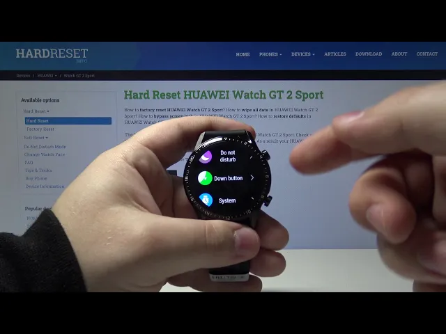 Video thumbnail for How to Customize Down Button in Huawei Watch GT 2 Sport – Personalize SmartWatch