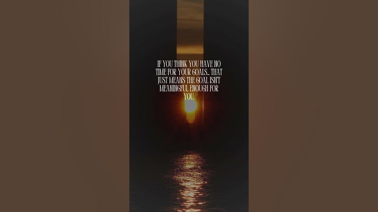 Video thumbnail for You will find time for what truly matters