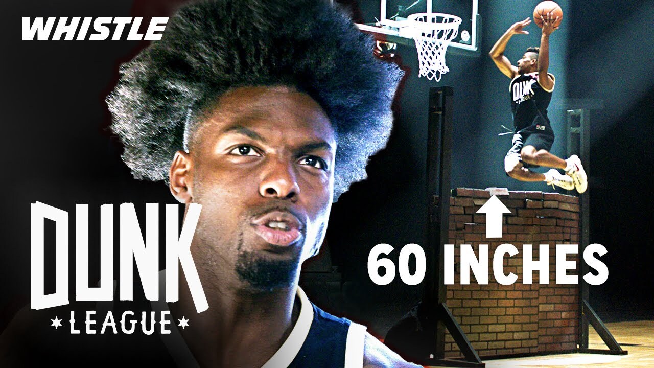 'Video thumbnail for HIGHEST Over The Wall Dunk | $50,000 Dunk Contest'