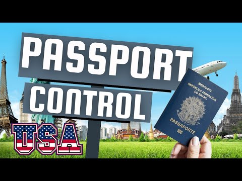 Video thumbnail for When is Passport Control in the USA?