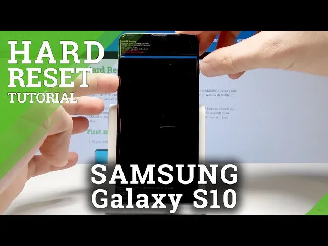 Video thumbnail for How to Hard Reset in Samsung Galaxy S10 – Factory Reset / Screen Lock Removal